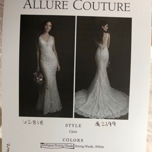 Allure Couture wedding dress!